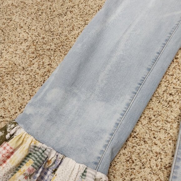 3784 Size Large Upcycled Pioneer Woman Pull On Pants. - Picture 4 of 7